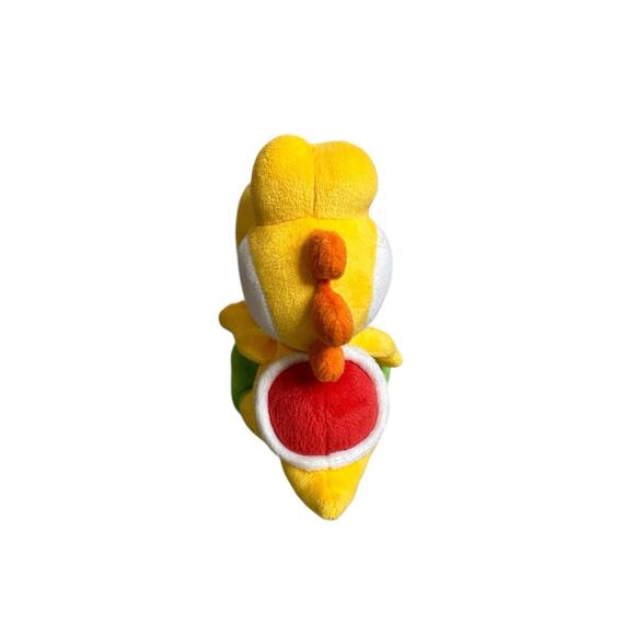Nintendo WII Super Mario Bros YOSHI Sitting Plush Stuffed Animal Toy 7" Yellow - Picture 4 of 8